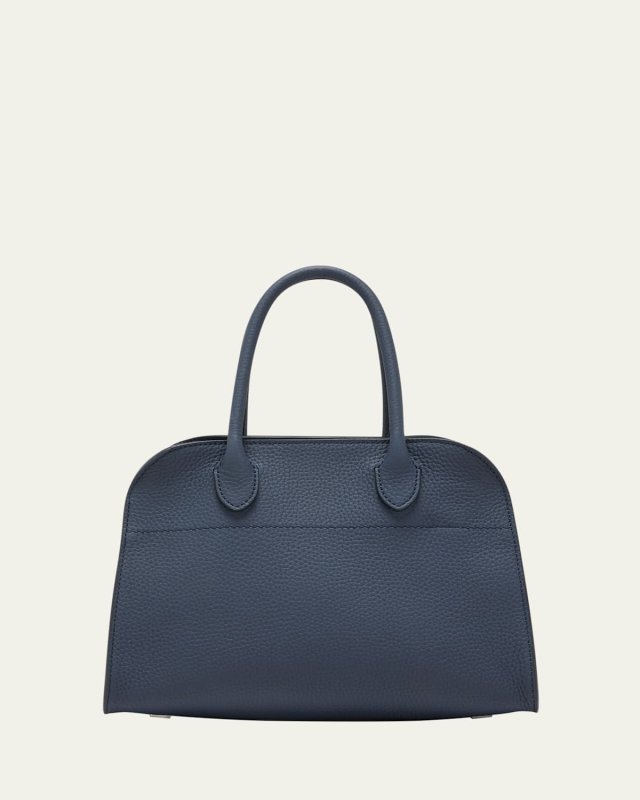 Margaux 10 Top-Handle Bag in Grain Leather